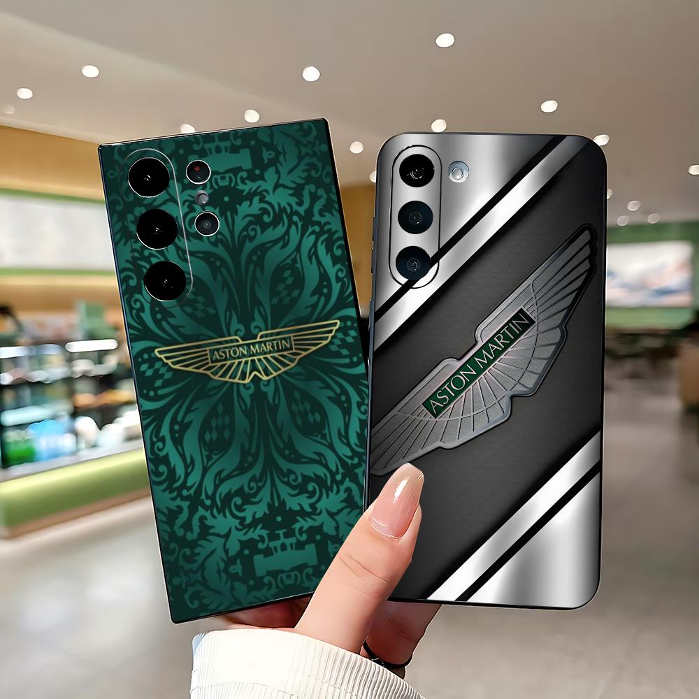 Samsung Galaxy S24 - Lüks Araba A-Aston Martin Telefon Kılıfı