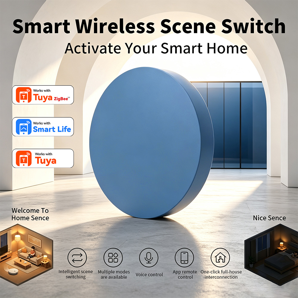 Zigbee Akıllı Sahne Düğmesi Tu - Smart Accessories incelemesi ve fiyatı